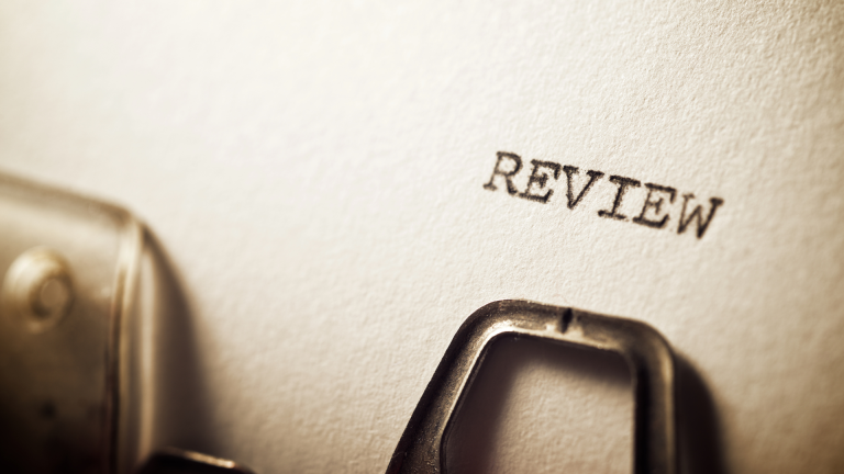 maquina escribir clásica palabra review